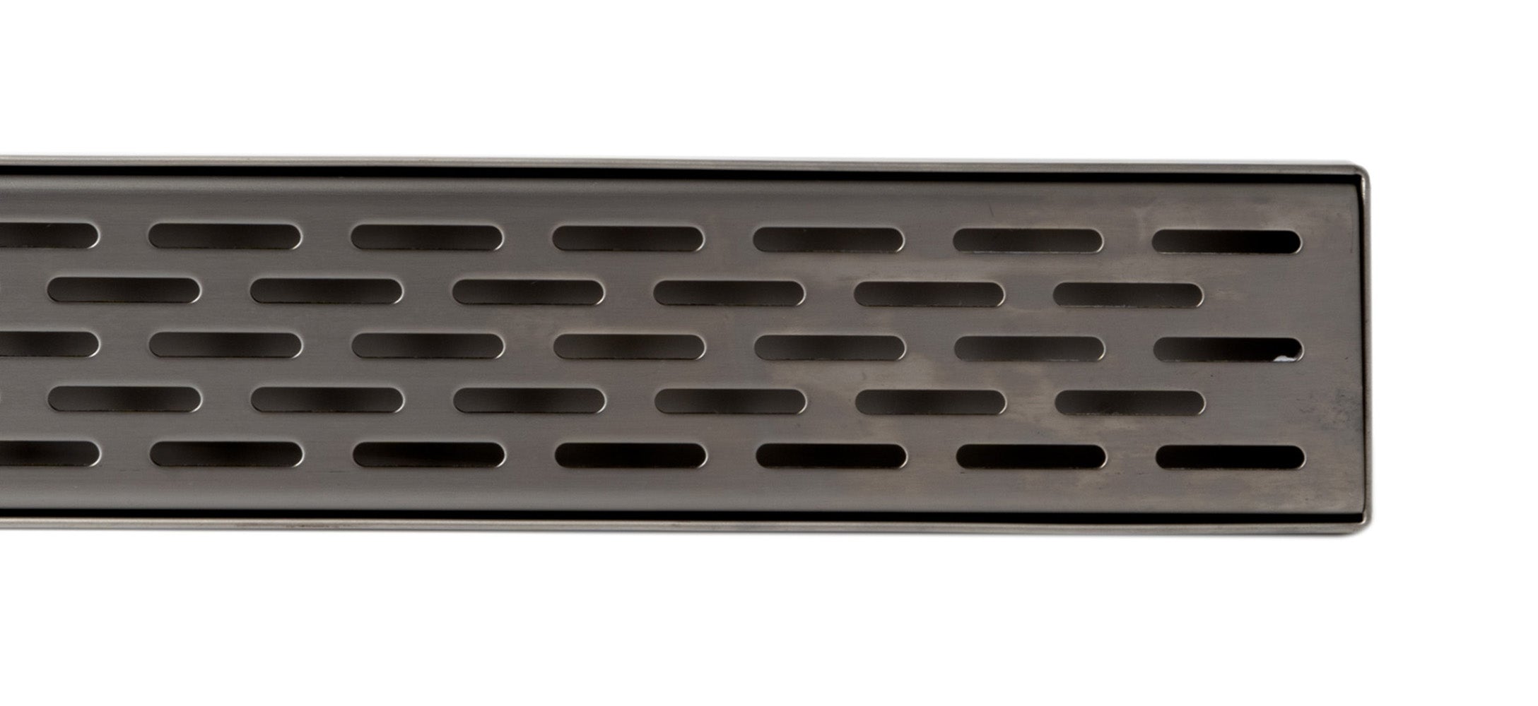 ALFI ABLD59C-BSS 59" Brushed Stainless Steel Linear Shower Drain with Groove Holes