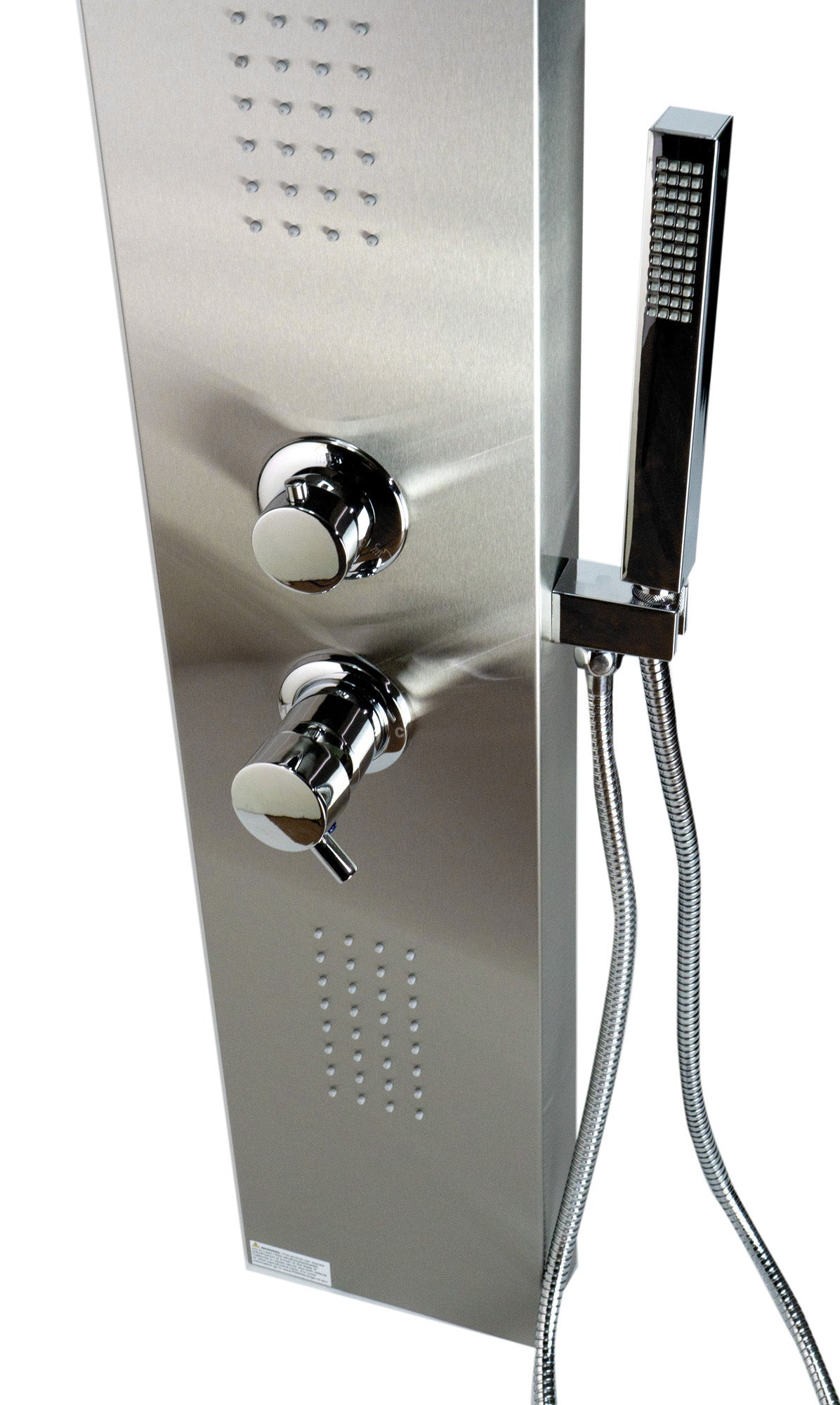 ALFI ABSP20 Modern Stainless Steel Shower Panel with 2 Body Sprays