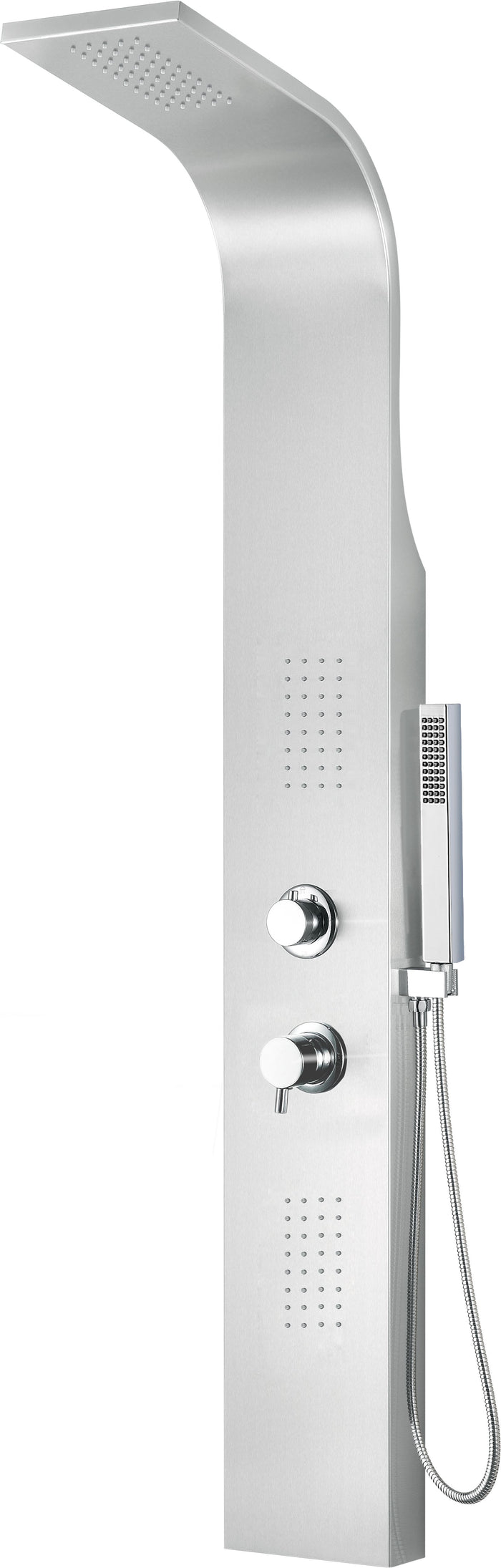 ALFI ABSP20 Modern Stainless Steel Shower Panel with 2 Body Sprays
