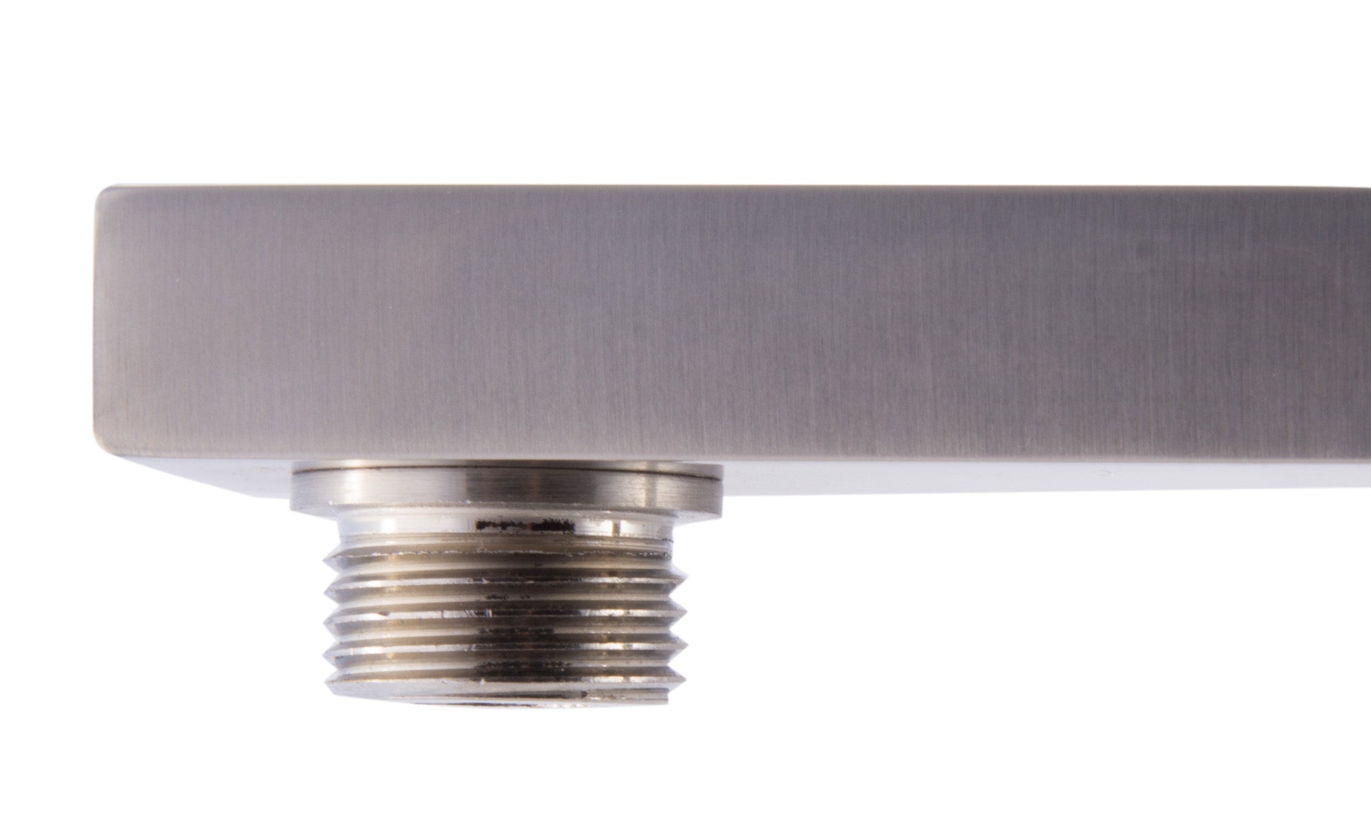 ALFI AB12GSW-BN Brushed Nickel 12" Square Raised Wall Mounted Shower Arm