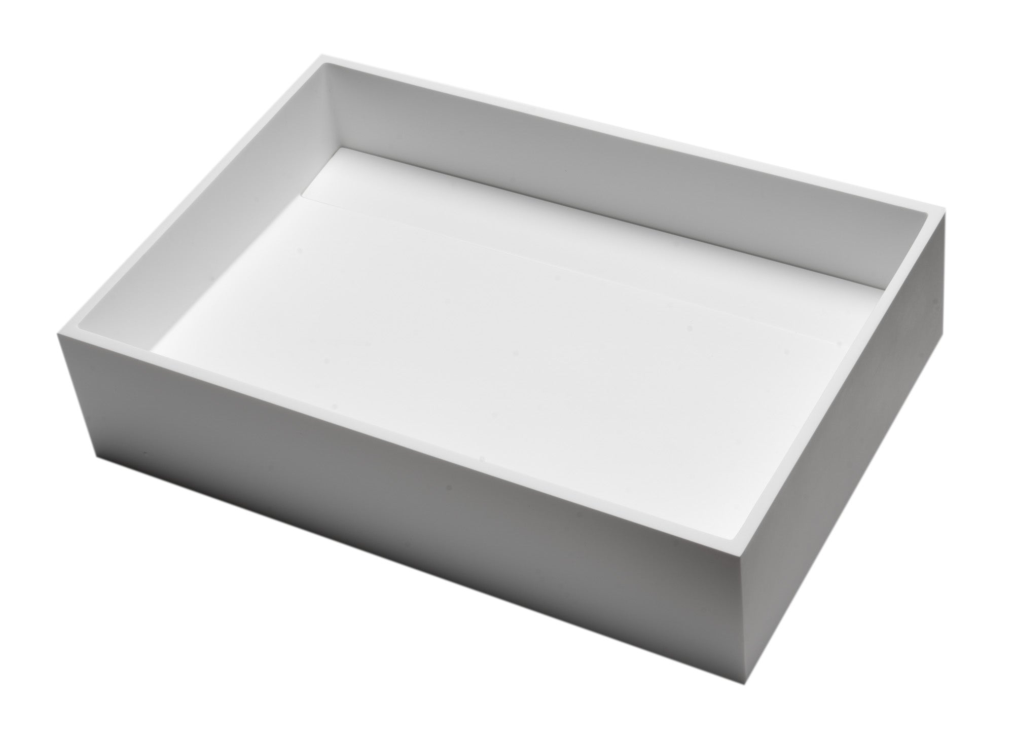 ALFI ABRS2014 20" x 14" White Matte Solid Surface Resin Sink