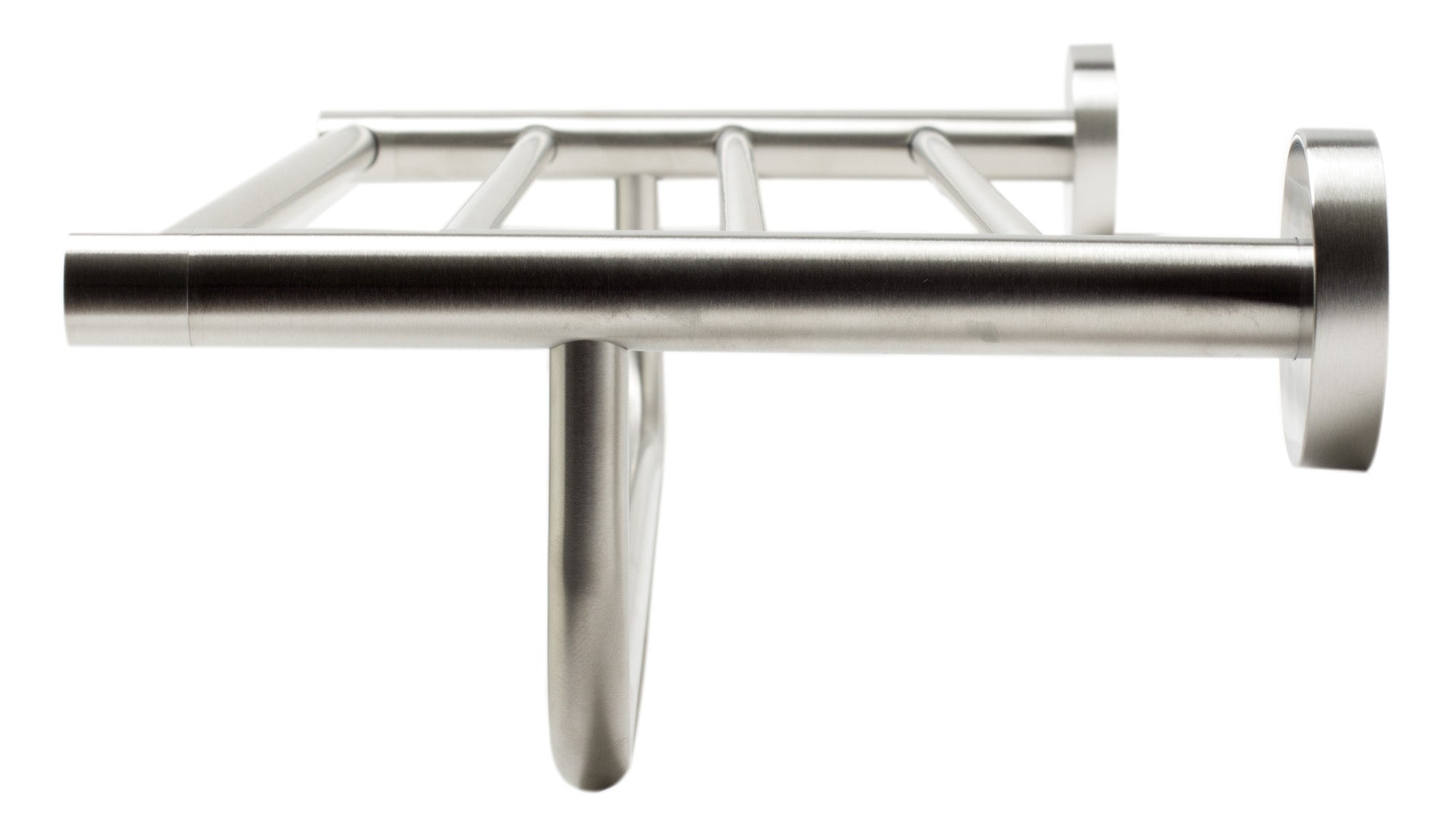 ALFI AB9538-BN Brushed Nickel 26 inch Towel Bar & Shelf Bathroom Accessory