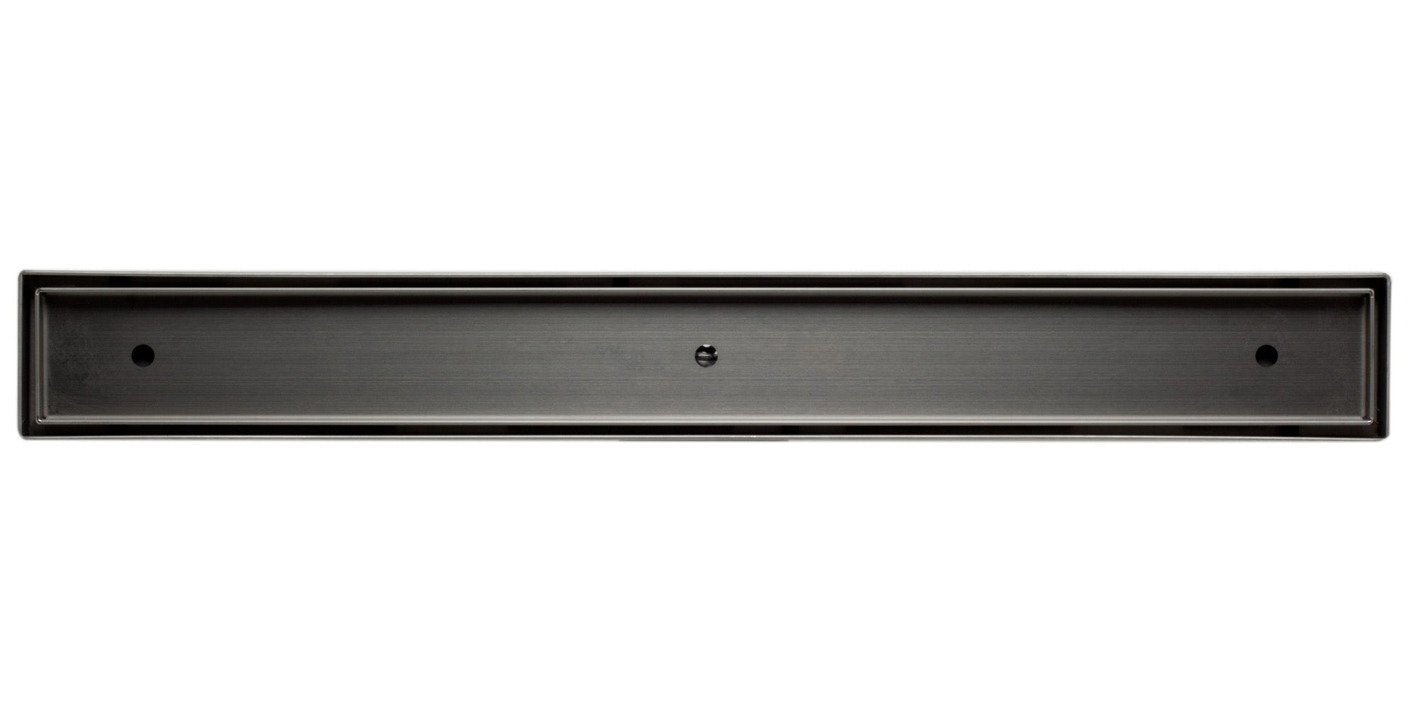 ALFI ABLD24A 24" Long Modern Stainless Steel Linear Shower Drain w/o Cover