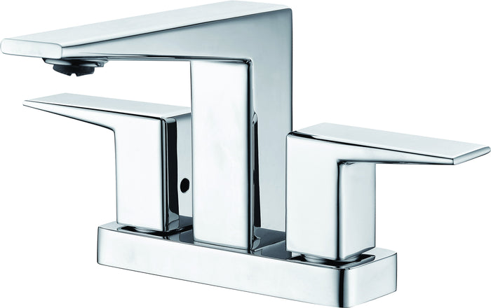 ALFI AB1020-PC Polished Chrome Two-Handle 4'' Centerset Bathroom Faucet