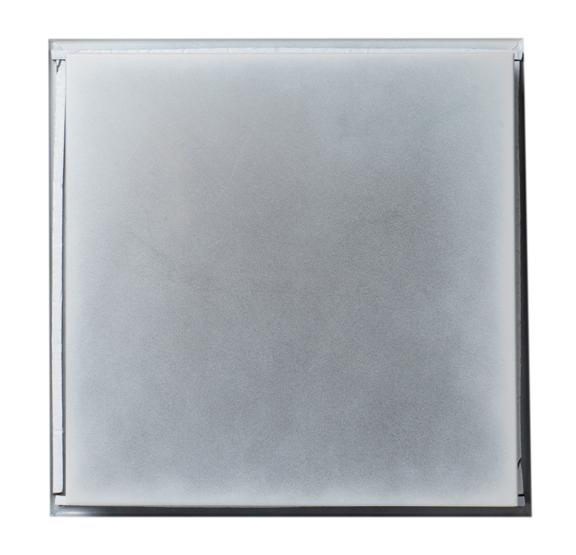 ALFI ABNC1616-W 16" x 16" White Matte Stainless Steel Square Single Shelf Bath Shower Niche