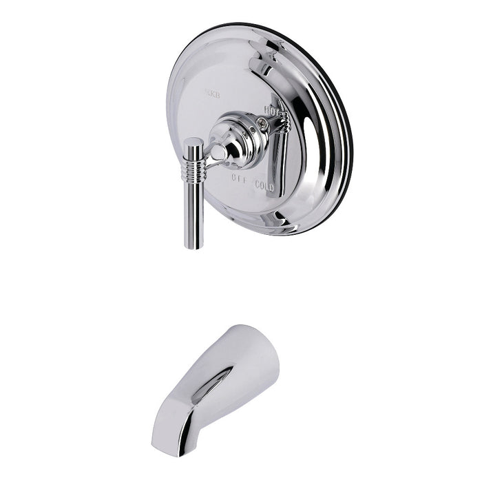 Kingston Brass KB2631MLTTO Single-Handle Pressure Balanced Tub Faucet, Trim Only, Polished Chrome