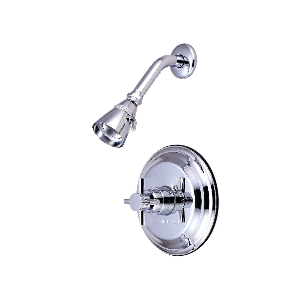Kingston Brass KB2631DXSO Concord Single-Handle Pressure Balanced Shower Faucet, Polished Chrome