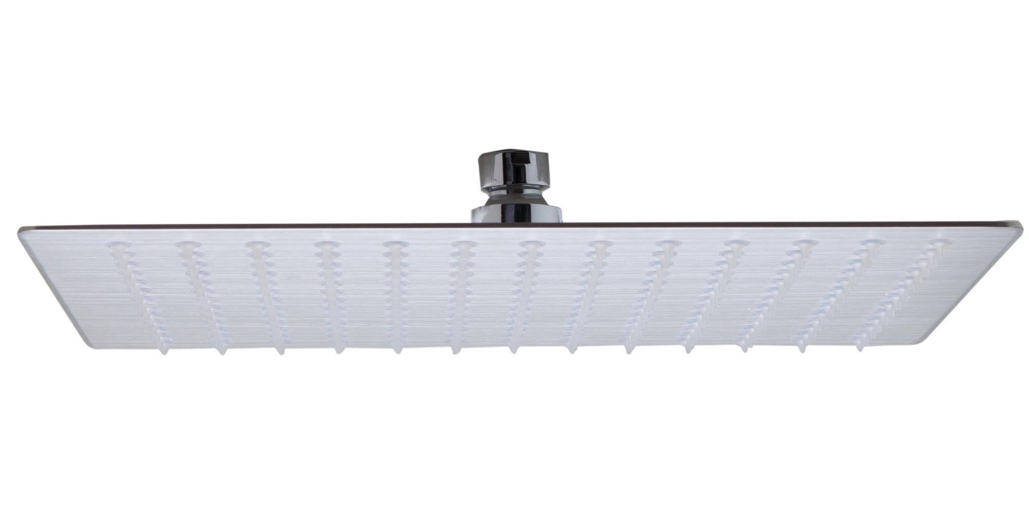 ALFI RAIN12S-BSS Solid Brushed Stainless Steel 12" Square Ultra Thin Rain Shower Head