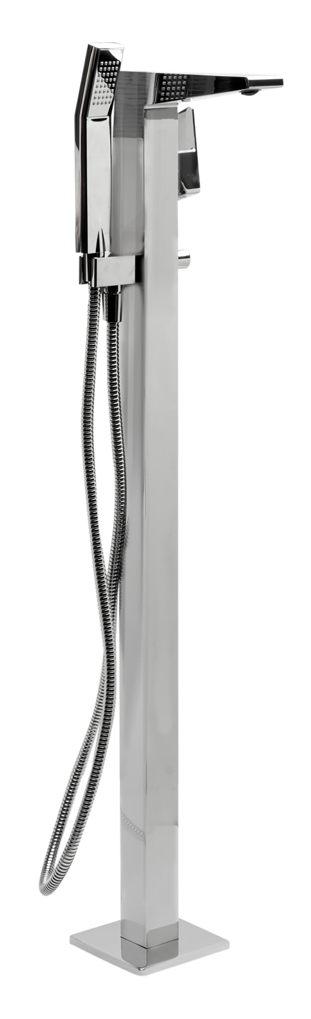 ALFI AB2475-PC Polished Chrome Single Hole Floor Mounted Tub Filler