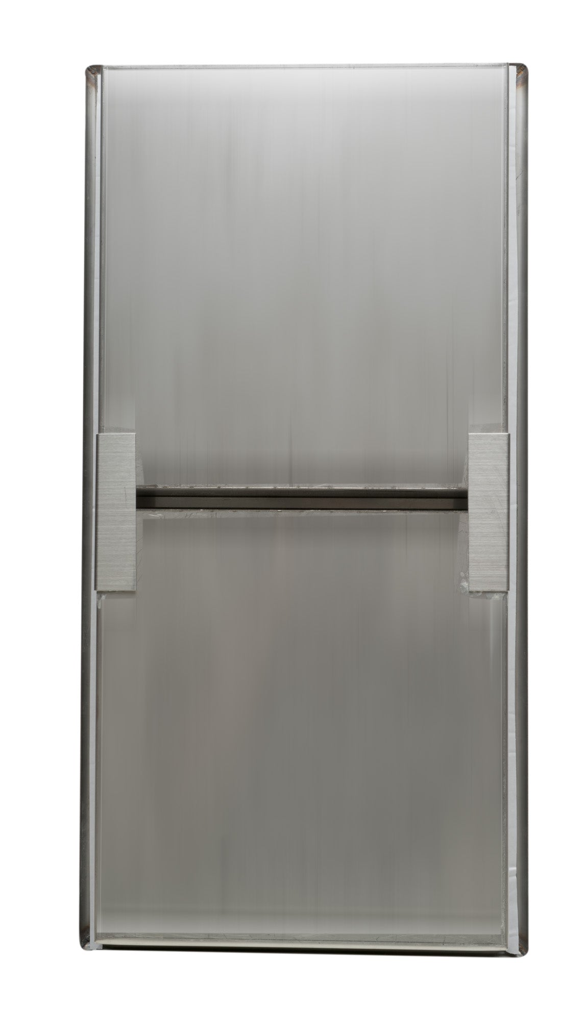 ALFI ABN1224-BSS 12 x 24 Brushed Stainless Steel Vertical Double Shelf Bath Shower Niche