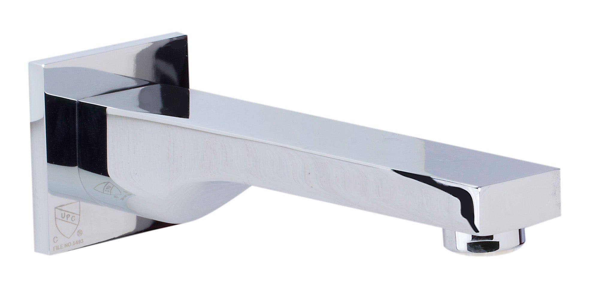 ALFI AB9201-PC Polished Chrome Wallmounted Tub Filler Bathroom Spout