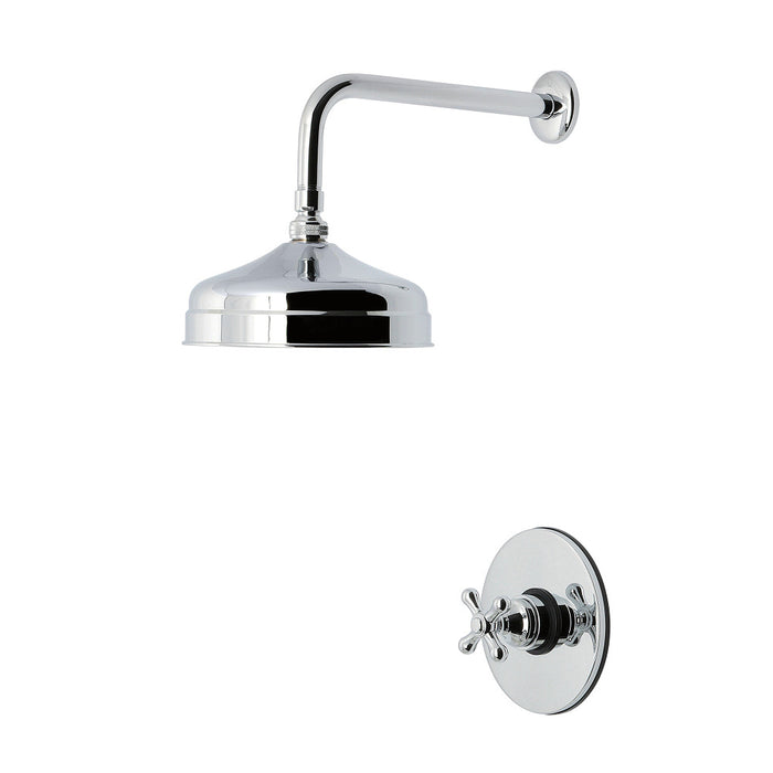 Kingston Brass KB6331AXSO Restoration Single-Handle Pressure Balanced Shower Faucet, Polished Chrome