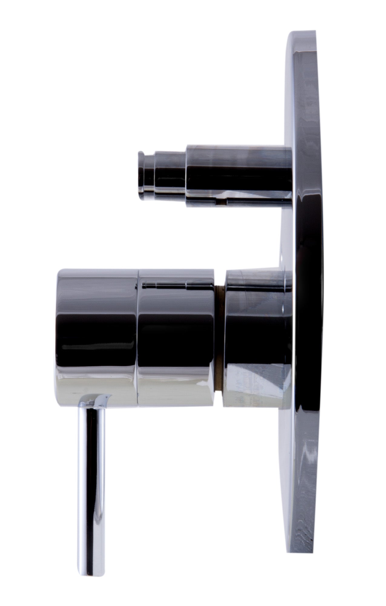 ALFI AB1701-PC Polished Chrome Pressure Balanced Round Shower Mixer with Diverter