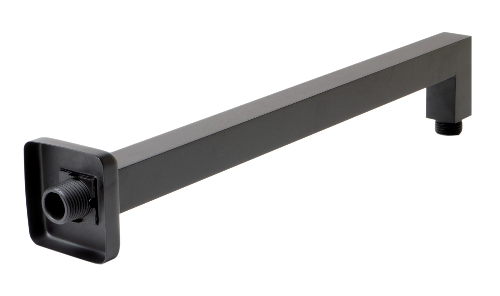 ALFI ABSA16S-BM Black Matte 16" Square Wall Shower Arm