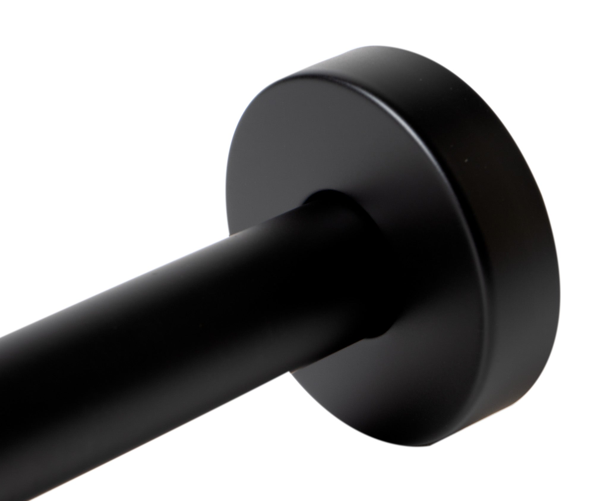 ALFI ABSA6R-BM Black Matte 6" Round Ceiling Shower Arm