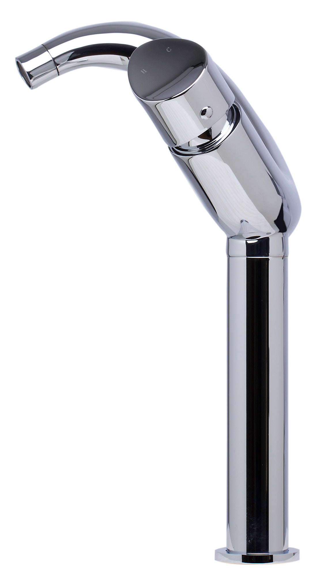ALFI AB1570-PC Tall Wave Polished Chrome Single Lever Bathroom Faucet