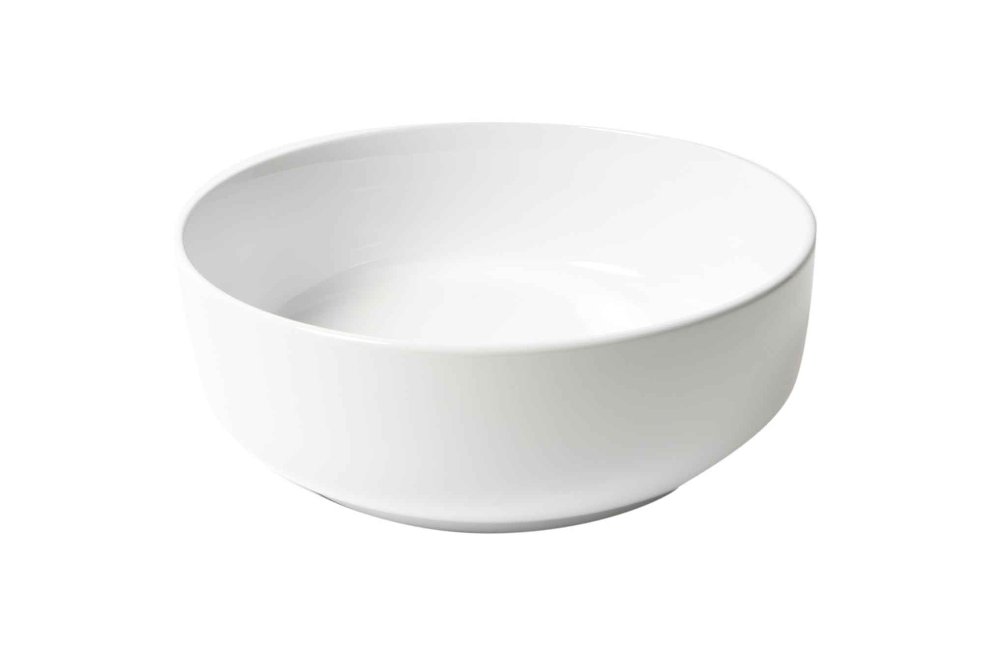 ALFI ABC907-W White 15" Round Above Mount Ceramic Sink