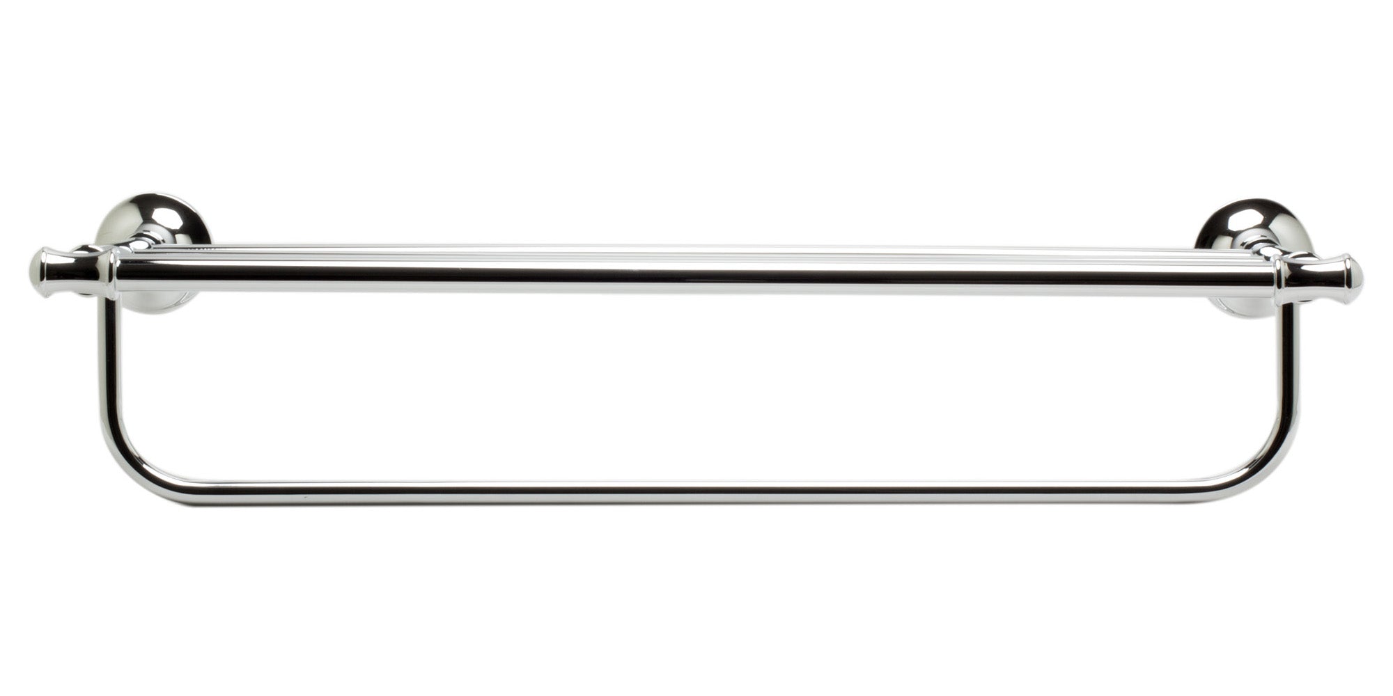 ALFI AB9583 Polished Chrome 23 inch Towel Bar & Shelf Bathroom Accessory