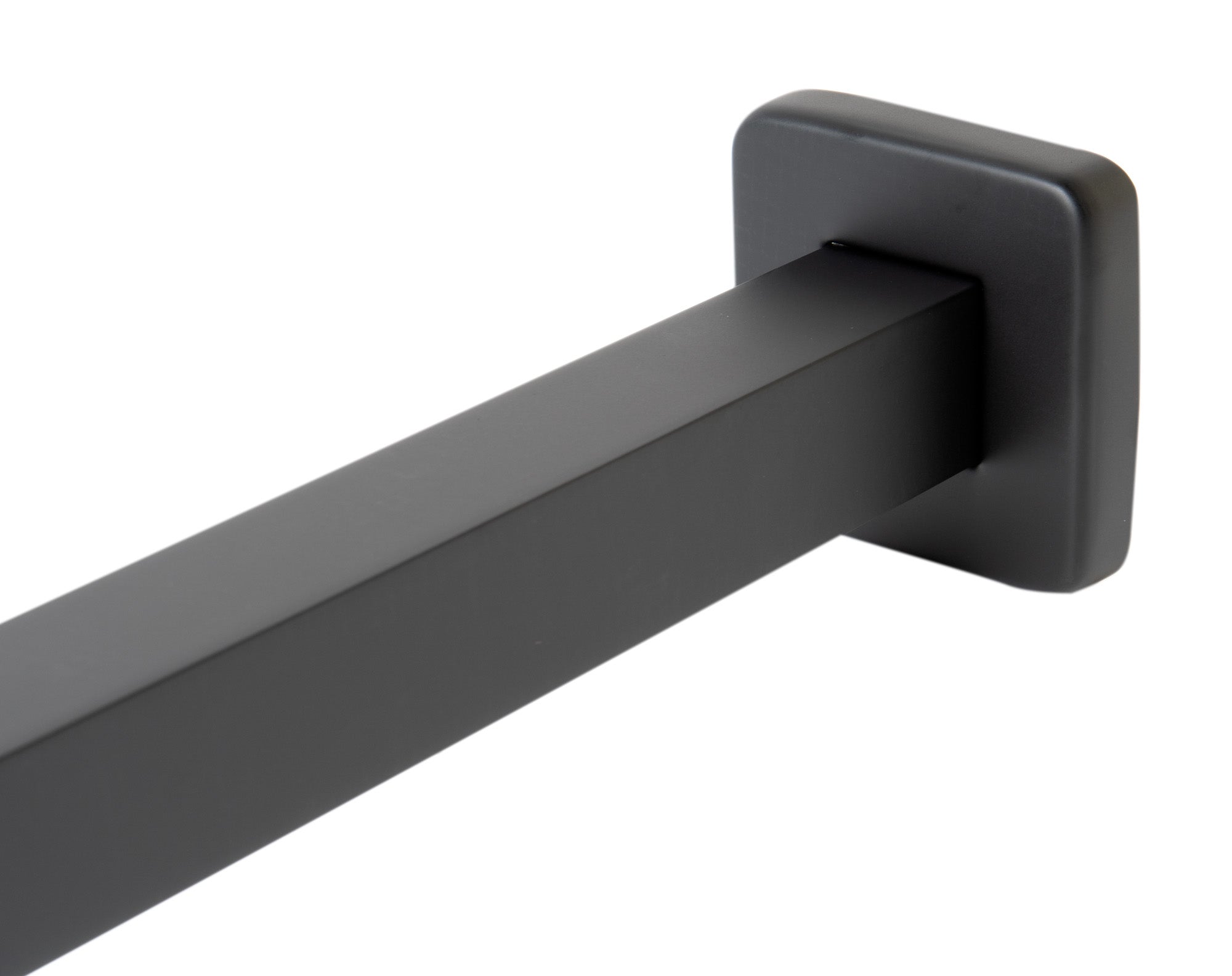 ALFI ABSA16S-BM Black Matte 16" Square Wall Shower Arm