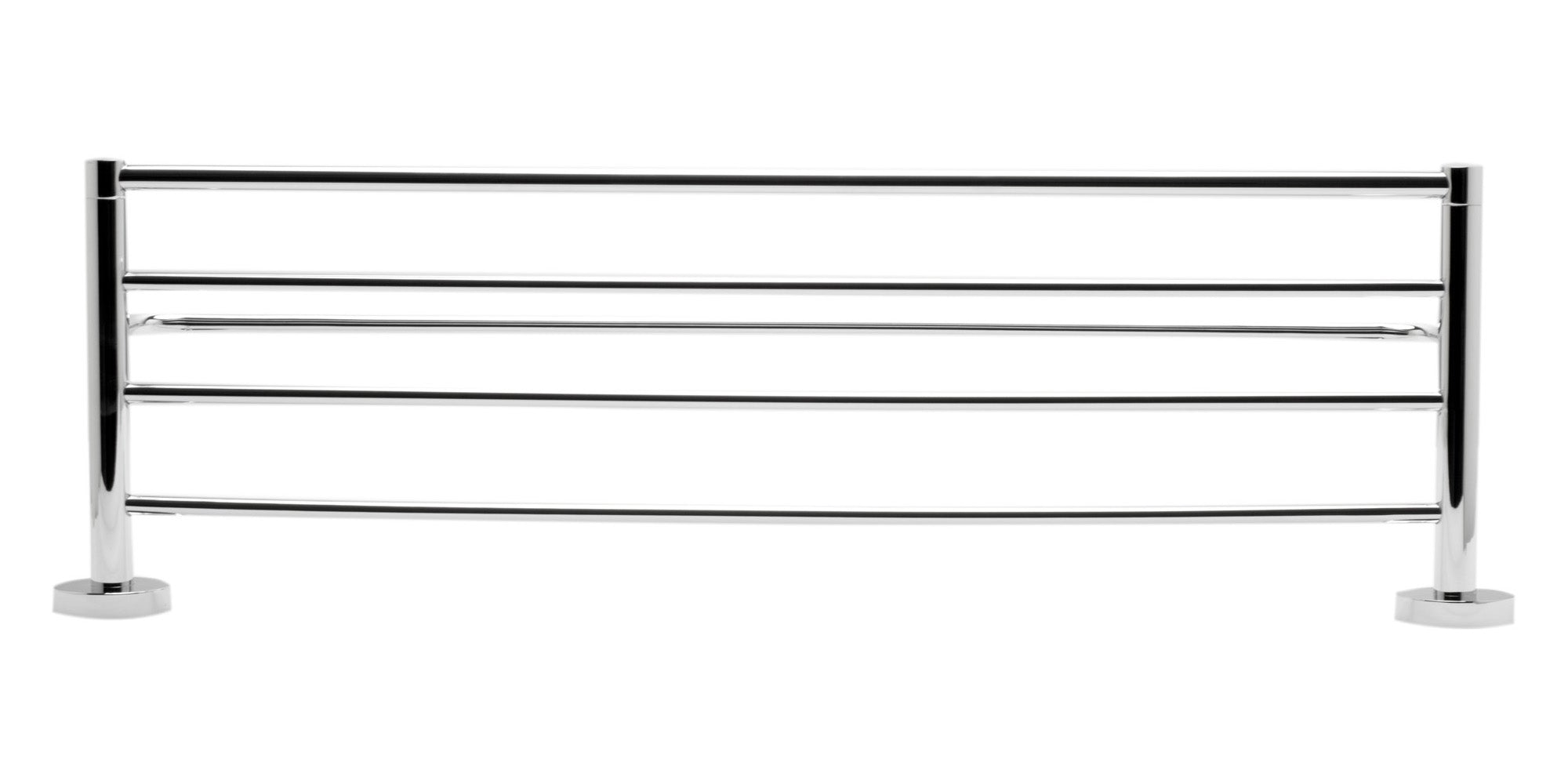 ALFI AB9538-PC Polished Chrome 26 inch Towel Bar & Shelf Bathroom Accessory
