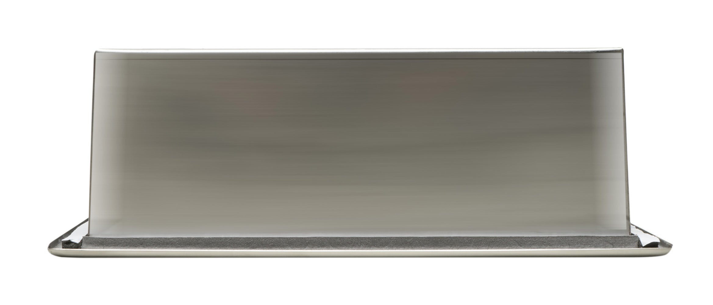 ALFI ABN1224-BSS 12 x 24 Brushed Stainless Steel Vertical Double Shelf Bath Shower Niche