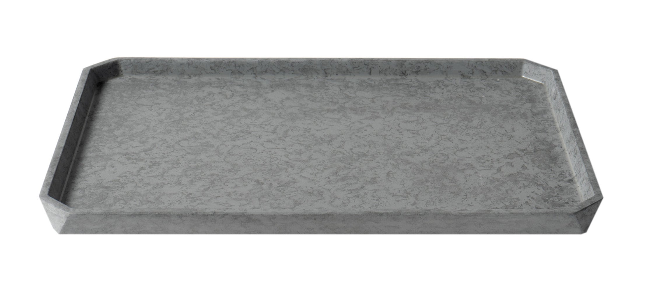 ALFI ABCO1023 7 Piece Solid Concrete Gray Matte Bathroom Accessory Set