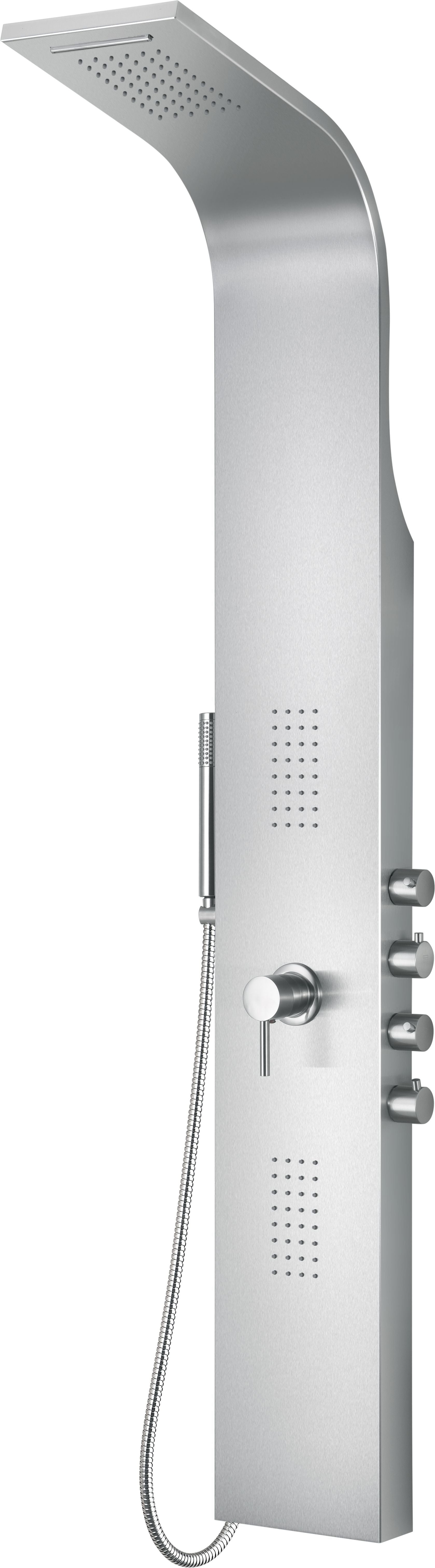 ALFI ABSP30 Stainless Steel Shower Panel with 2 Body Sprays