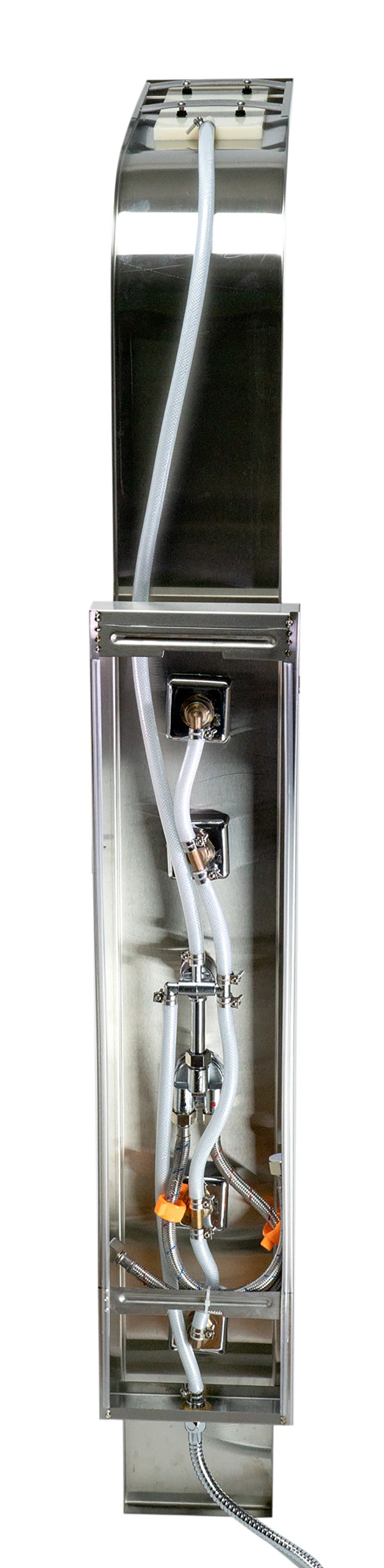 ALFI ABSP10 Modern Stainless Steel Shower Panel with 4 Body Sprays