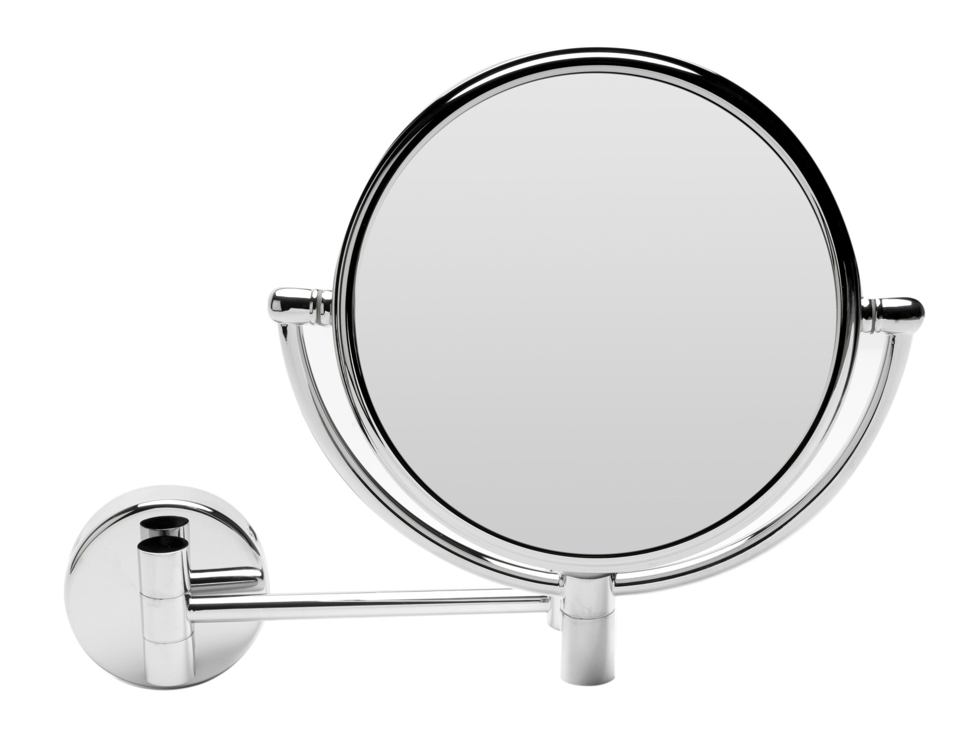ALFI ABM8WR-PC 8" Round Wall Mounted 5x Magnify Cosmetic Mirror