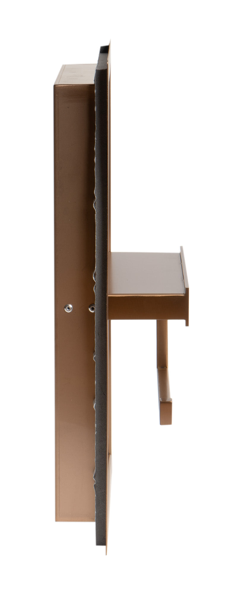 ALFI ABTPNP88-BC Brushed Copper PVD Stainless Steel Recessed Toilet Paper Holder Niche
