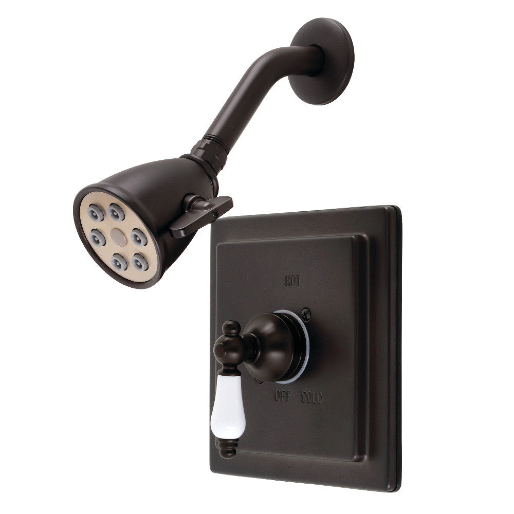 Kingston Brass VB8655PLSO Victorian Single-Handle Pressure Balanced Shower Faucet, Oil Rubbed Bronze
