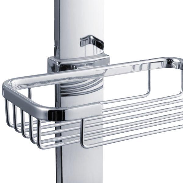 PULSE ShowerSpas Chrome Shower System - Monaco Shower System - Bathroom Design Center