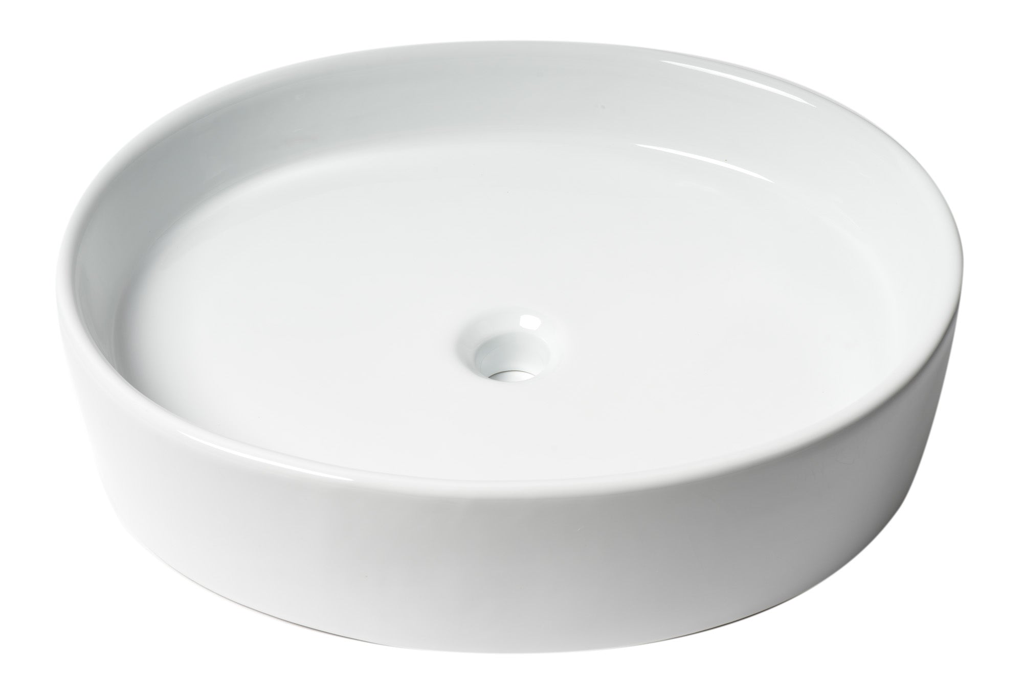 ALFI ABC911 White 22" Oval Above Mount Ceramic Sink