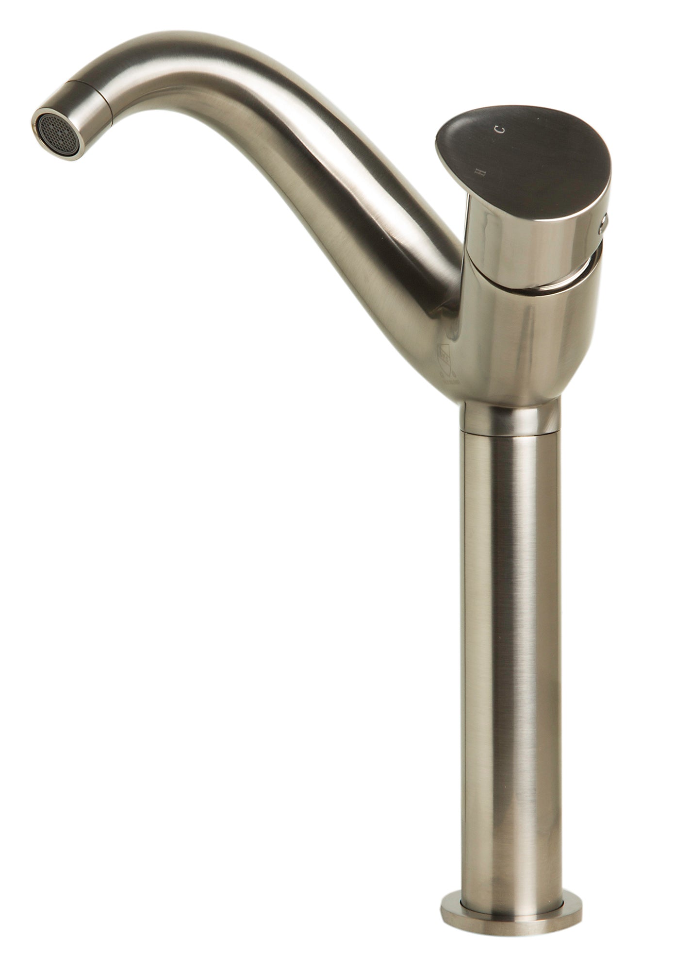 ALFI AB1570-BN Tall Wave Brushed Nickel Single Lever Bathroom Faucet