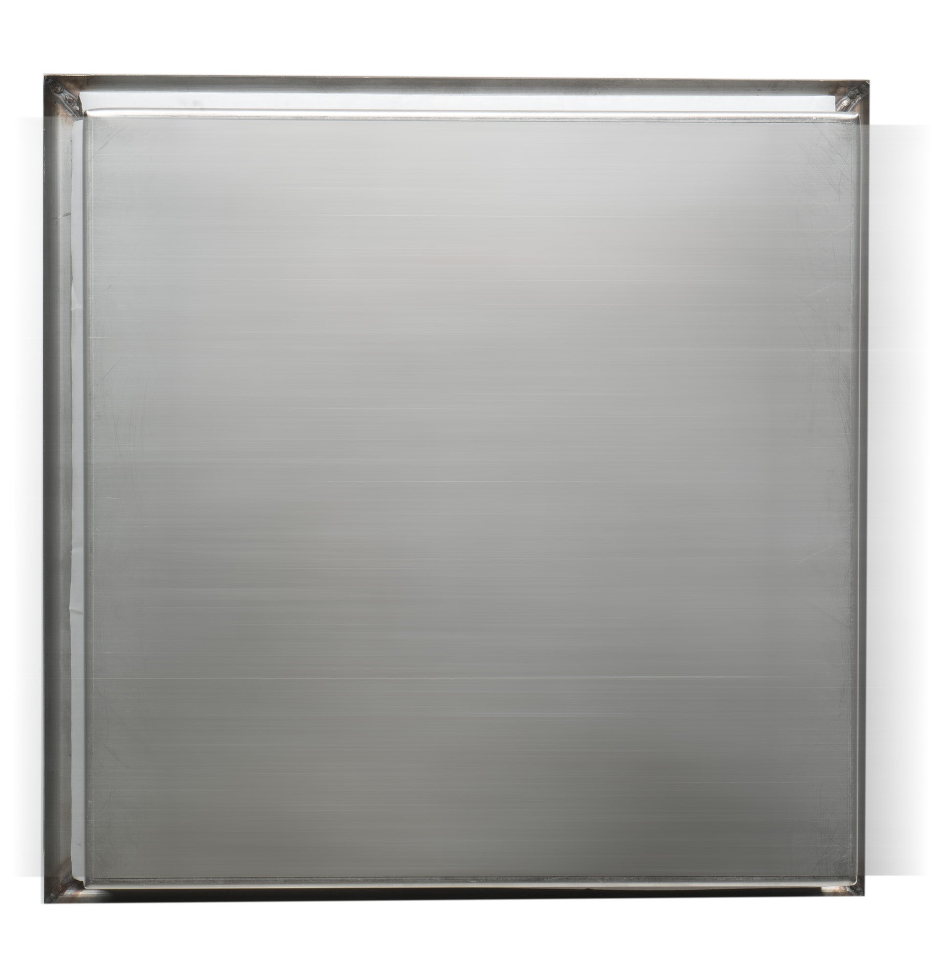 ALFI ABN1212-PSS 12 x 12 Polished Stainless Steel Square Single Shelf Bath Shower Niche
