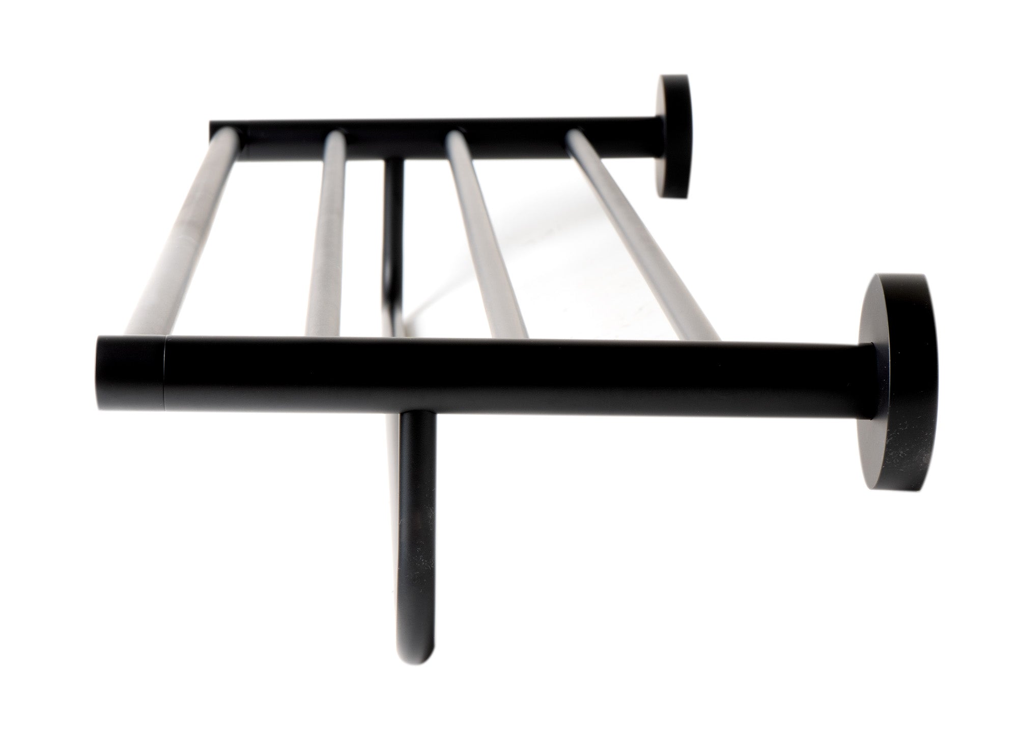ALFI AB9538-BM Black Matte 26" Towel Bar & Shelf