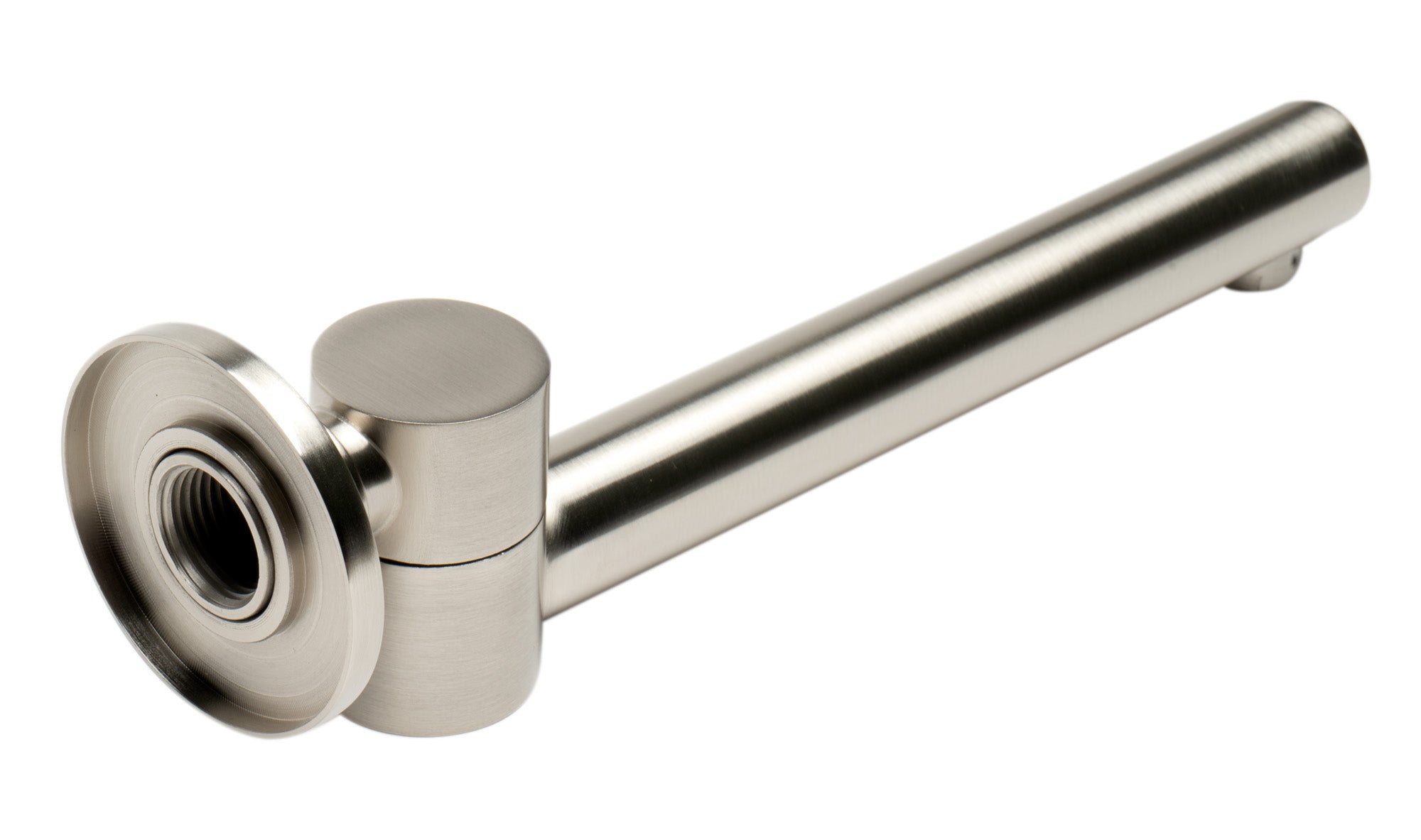 ALFI AB6601-BN Brushed Nickel Round Foldable Tub Spout