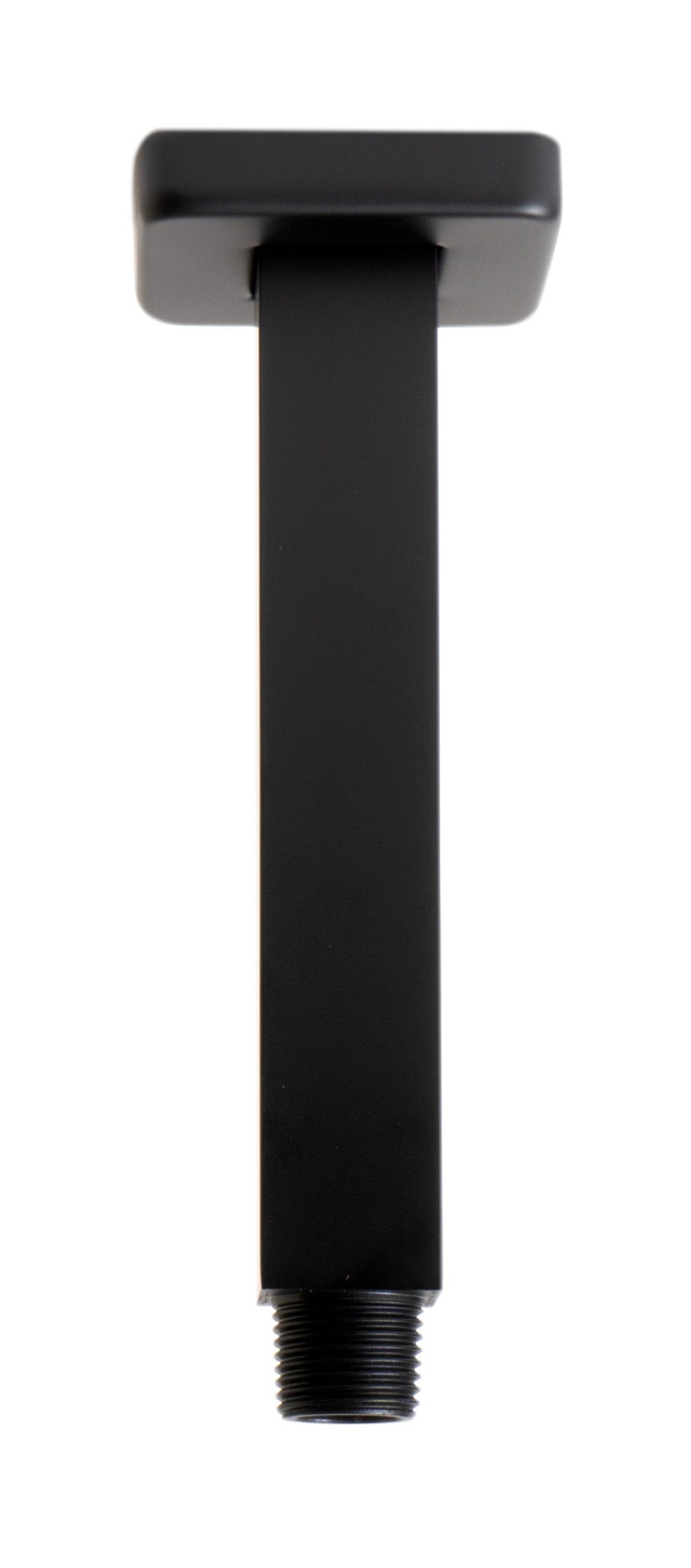 ALFI ABSA6S-BM Black Matte 6" Square Ceiling Shower Arm