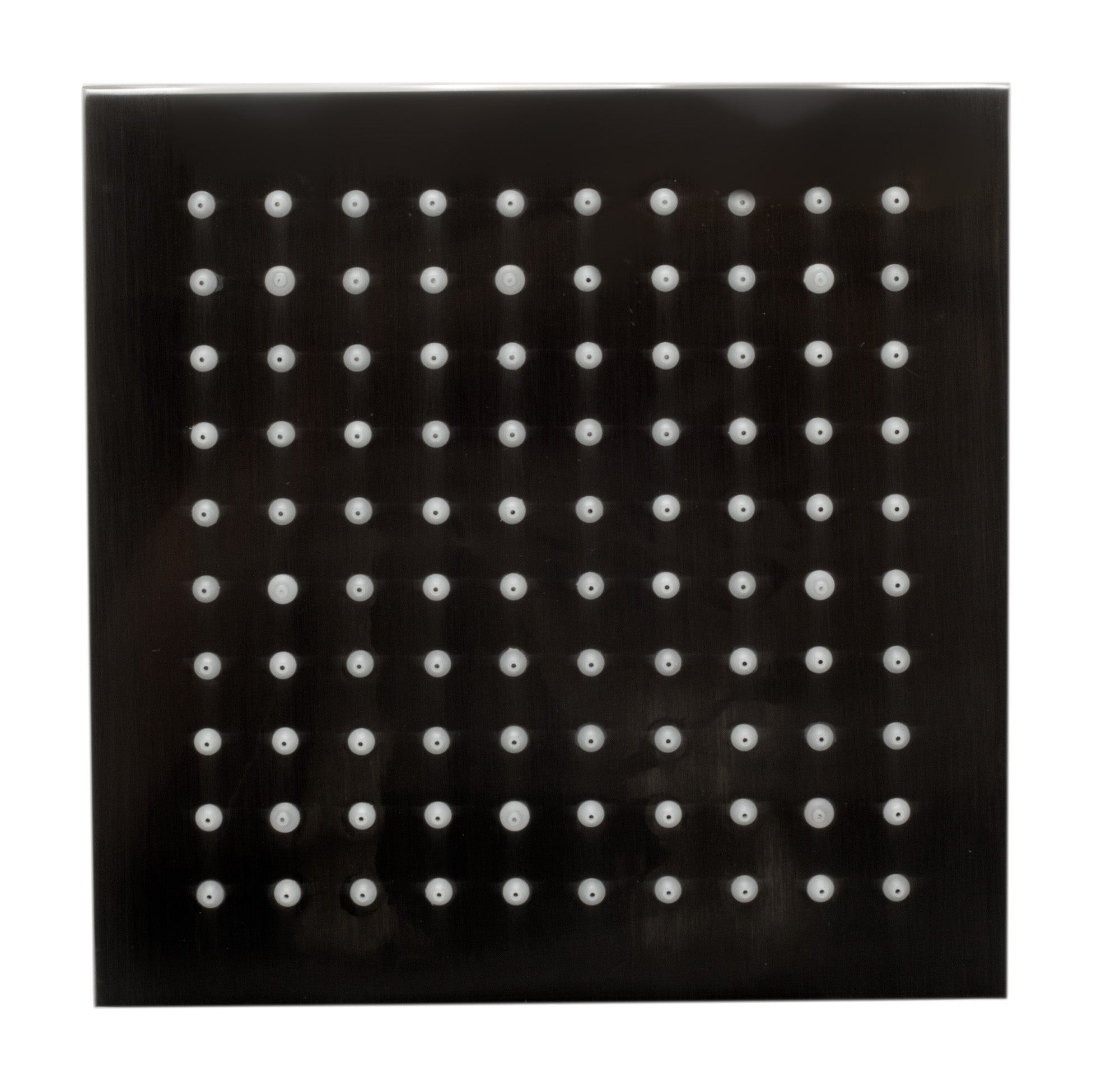 ALFI LED8S-BN Brushed Nickel 8" Square Multi Color LED Rain Shower Head