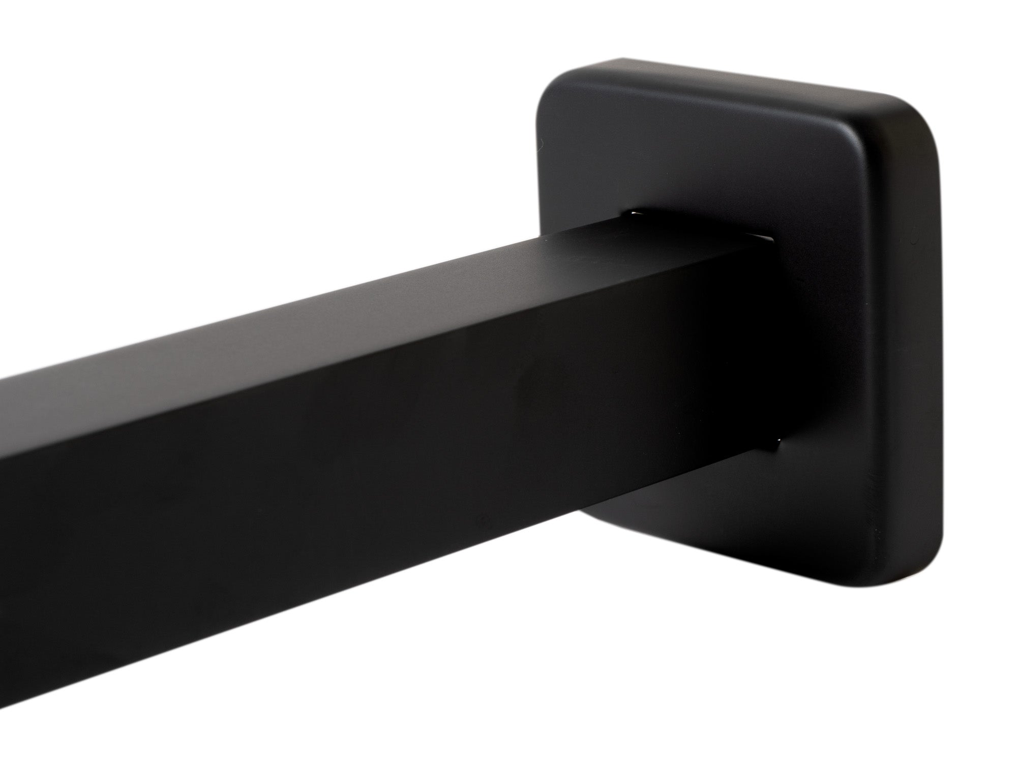 ALFI ABSA20S-BM Black Matte 20" Square Wall Shower Arm