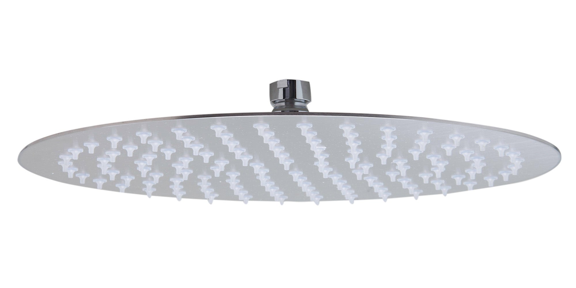 ALFI RAIN12R-BSS Solid Brushed Stainless Steel 12" Round Ultra Thin Rain Shower Head