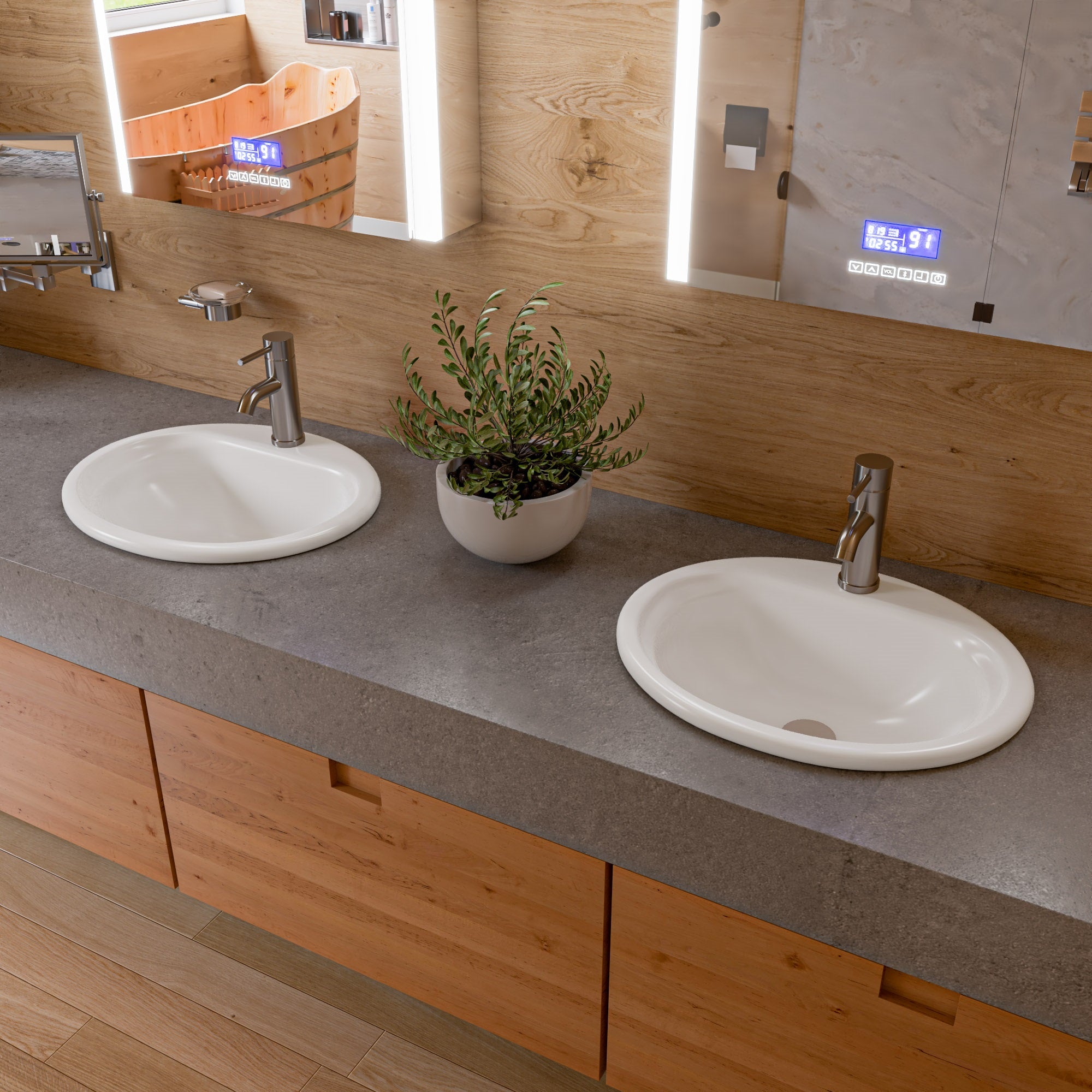 ALFI AB1433-BN Brushed Nickel Single Lever Bathroom Faucet