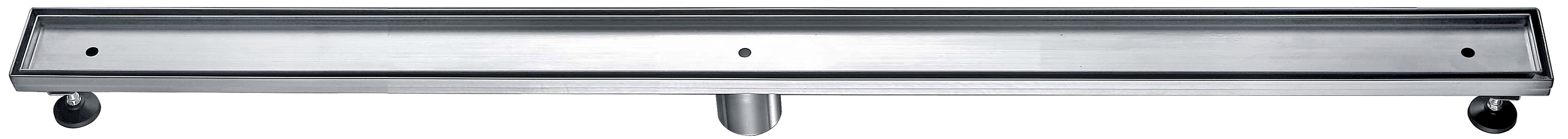 ALFI ABLD47A 47" Stainless Steel Linear Shower Drain with No Cover