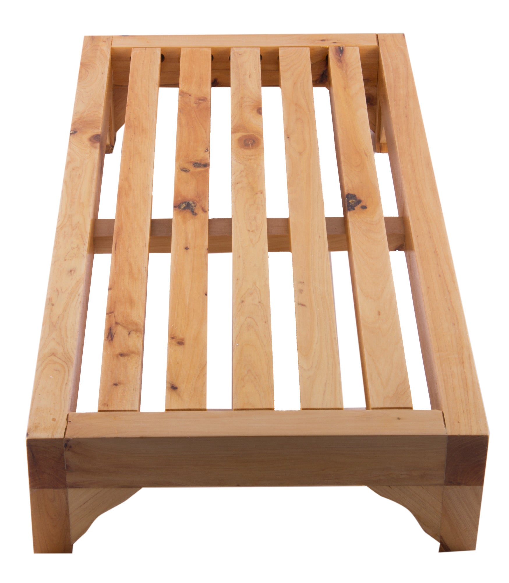 ALFI AB4409 4" Modern Wooden Stepping Stool  Multi-Purpose Accessory