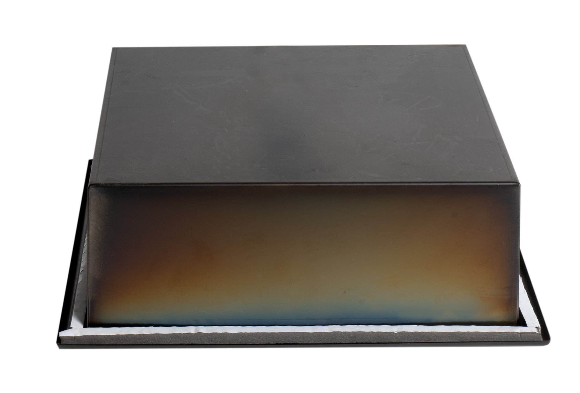 ALFI ABNP1212-BB 12" x 12" Brushed Black PVD Stainless Steel Square Single Shelf Shower Niche