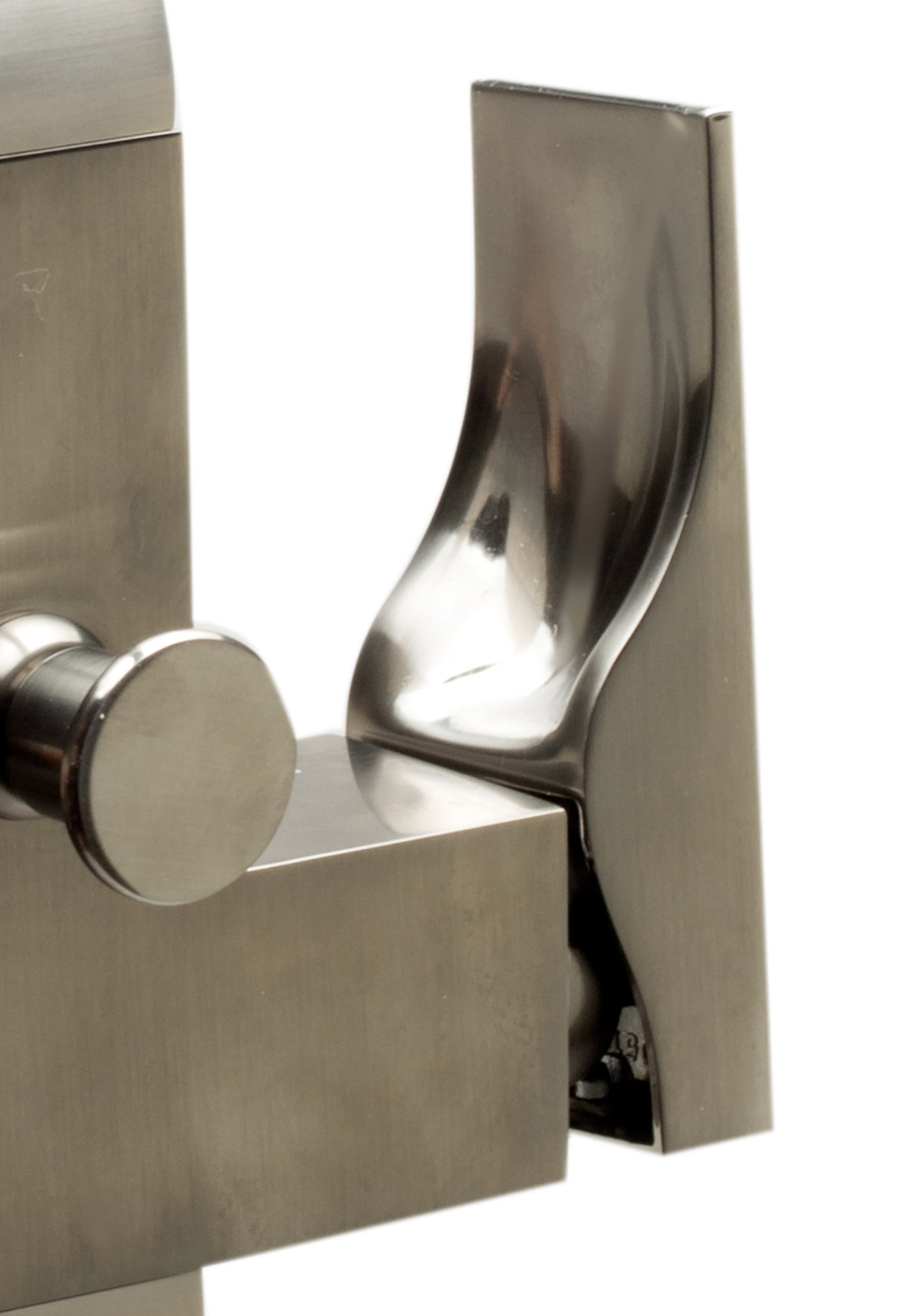 ALFI AB2180-BN Brushed Nickel Single Lever Floor Mounted Tub Filler Mixer w Hand Held Shower Head