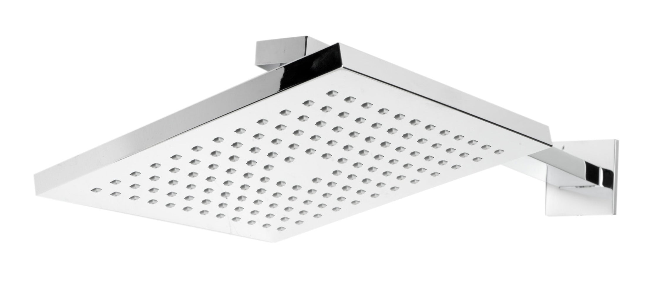 ALFI AB2830-PC Polished Chrome 2 Way Thermostatic Square Shower Set