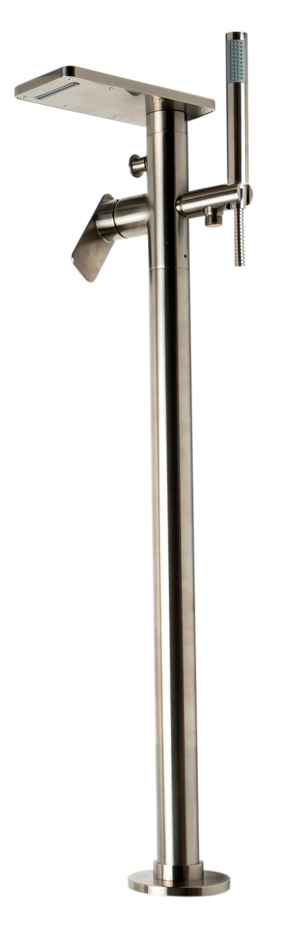 ALFI AB2875-BN Brushed Nickel Free Standing Floor Mounted Bath Tub Filler