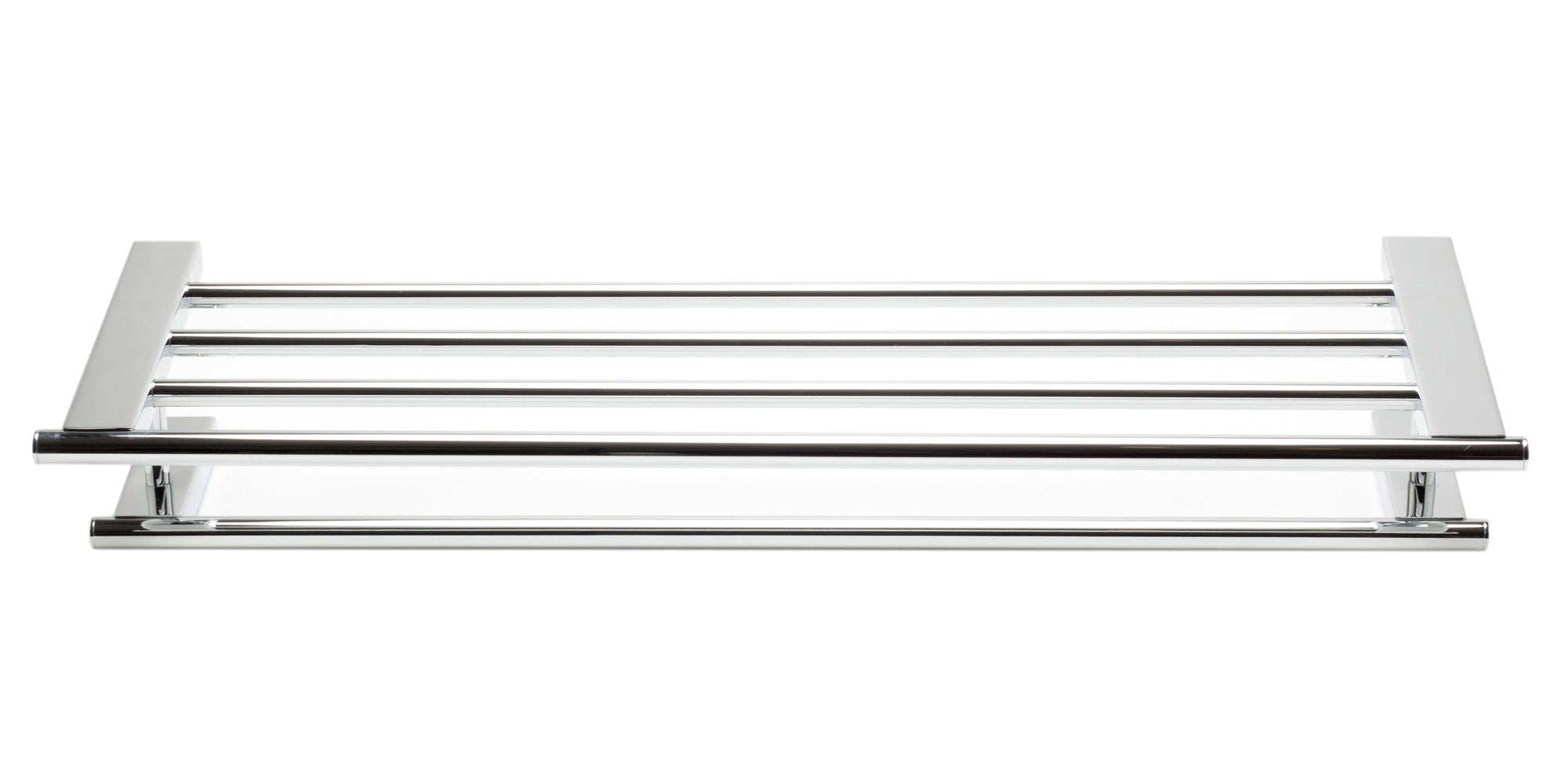 ALFI AB9564-PC Polished Chrome 26 inch Towel Bar & Shelf Bathroom Accessory