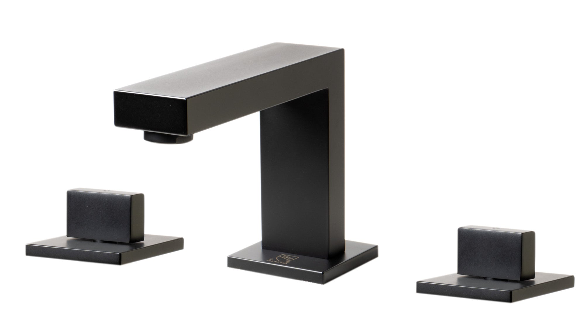 ALFI AB1322-BM Black Matte Widespread Modern Bathroom Faucet